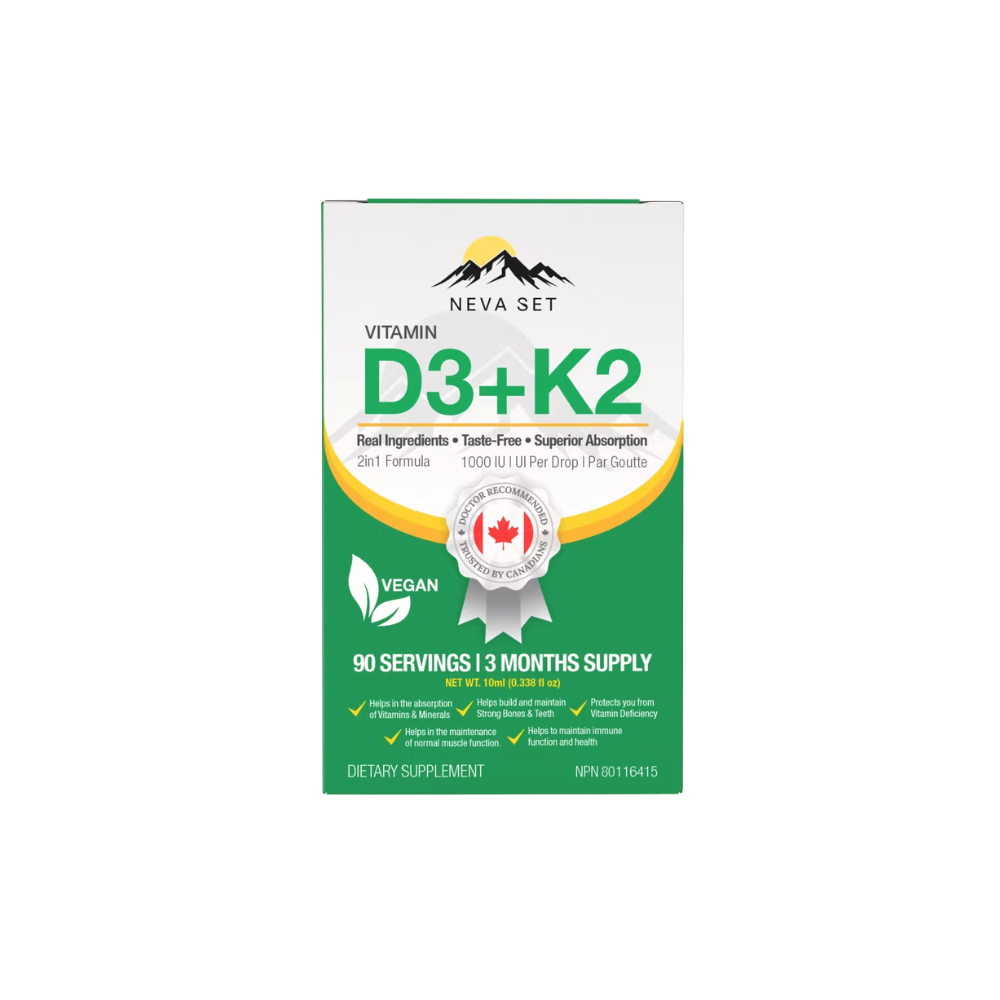 Vegan Vitamin D3+K2.